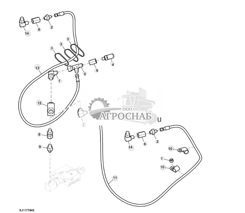 Brake Valve Hydraulics, Fixed Cab ( - 001869) - ST905127 176.jpg